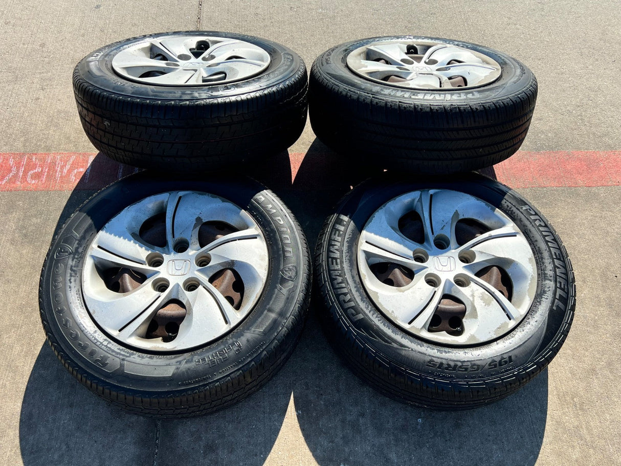15" Honda Civic Accord OEM 64051 wheels rims tires Texas Truck Tire
