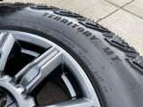 18" GMC Sierra AT4X Chevy Silverado OEM 14131 wheels rims 2025 2026 GOODYEAR M/T Texas Truck Tire