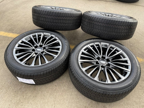 22" Cadillac Escalade V Platinum OEM 4883 95479 wheels rims 2024 2025 2026 NEW Texas Truck Tire