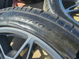 19" Ford Mustang GT Track Pack OEM 10600 10603 wheels rims 2025 2026 TPMS NEW Texas Truck Tire