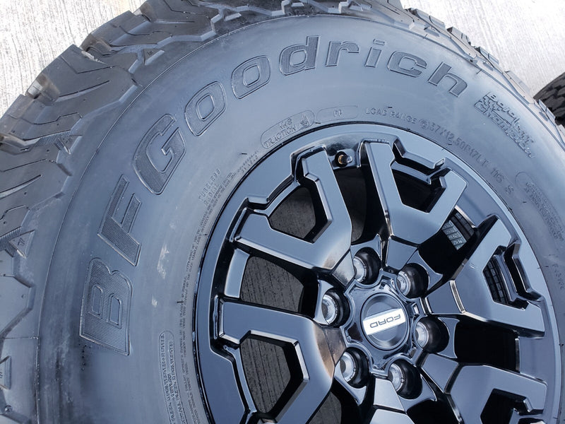 17" Ford F-150 Raptor Bronco OEM rims wheels BFG 10461 tires 2025 2026 BFG NEW Texas Truck Tire