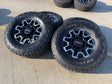 18" GMC Sierra AT4X Chevy Trail Boss 2500 OEM 14136 wheels rims GOODYEAR 35" Texas Truck Tire
