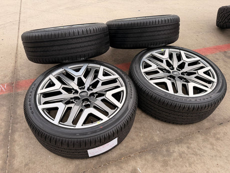 24" Ford F-150 LIMITED Plus OEM rims wheels Expedition 2024 2025 2026 NEW Texas Truck Tire