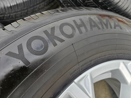 18" Toyota Tundra Sequoia OEM wheels rims 75281 LX600 2024 2025 2026 YOKOHAMA Texas Truck Tire