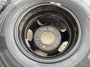 17" Dodge Ram 3500 Dually Laramie 8x200 wheels rims 2703 2704 OEM IRONMAN Texas Truck Tire