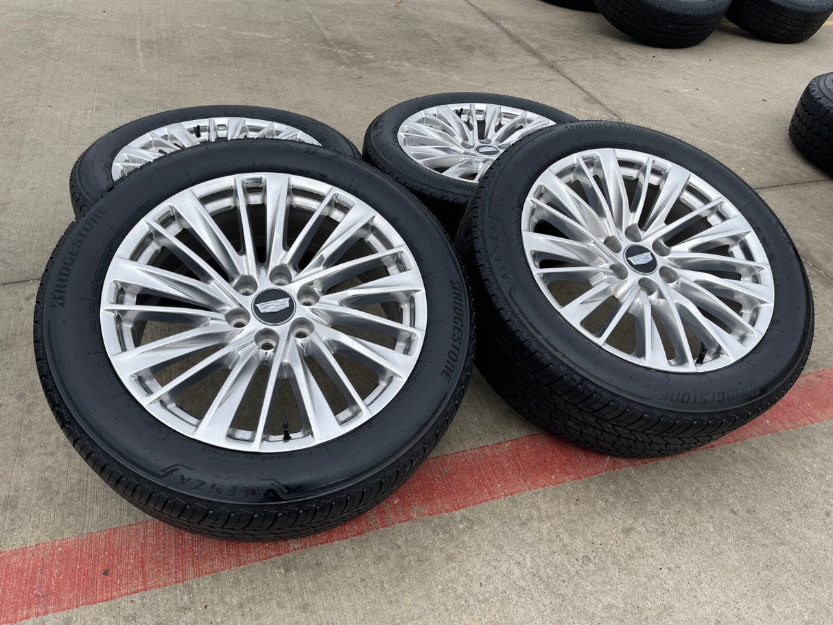 22" Cadillac Escalade Platinum OEM wheels rims tires 2024 2025 2026 NEW Texas Truck Tire