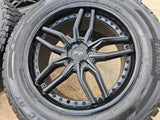 20" 20x9 NICHE Methos M194 Jeep Wrangler wheels rims 5x114.3 5x4.5 Texas Truck Tire