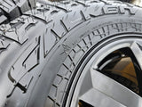 17" Ford F-150 OEM black Tremor rims wheels tires 10339 A/T4 2024 2025 2026 NEW Texas Truck Tire