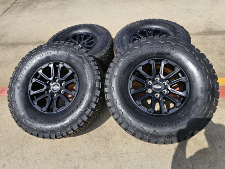 17" Ford F-150 Raptor OEM 10611 rims wheels Bronco 2025 2026 2027 BFG 35" NEW Texas Truck Tire