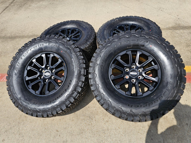 17" Ford F-150 Raptor OEM 10611 rims wheels Bronco 2025 2026 2027 BFG 35" NEW Texas Truck Tire