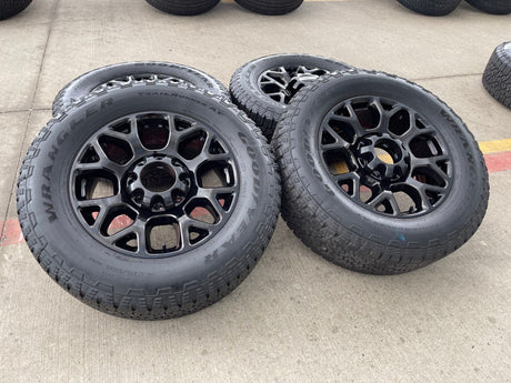 20" Ford F-250 F-350 OEM Lariat wheels rims 10292 tires GOODYEAR A/T Texas Truck Tire