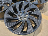 22" Lincoln Navigator OEM rims wheels BLACK LABEL 2024 2025 2026 NEW Texas Truck Tire