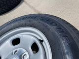17" Dodge Ram 1500 OEM wheels rims 2449 5x139 5x5.5 tires BRIDGESTONE Texas Truck Tire