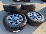 20" Ford F-250 F-350 OEM KING RANCH 10295 25085 10552 chrome wheels rims tires Texas Truck Tire