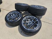 19" Ford Mustang GT Track Pack OEM 10600 10603 wheels rims 2025 2026 2027 NEW Texas Truck Tire