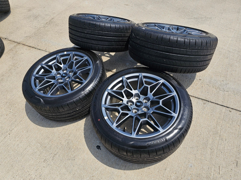 19" Ford Mustang GT Track Pack OEM 10600 10603 wheels rims 2025 2026 2027 NEW Texas Truck Tire