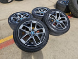 19" BMW OEM 5 Series wheels rims 86710 5x112 G60 i5 2024 2025 2026 NEW Texas Truck Tire