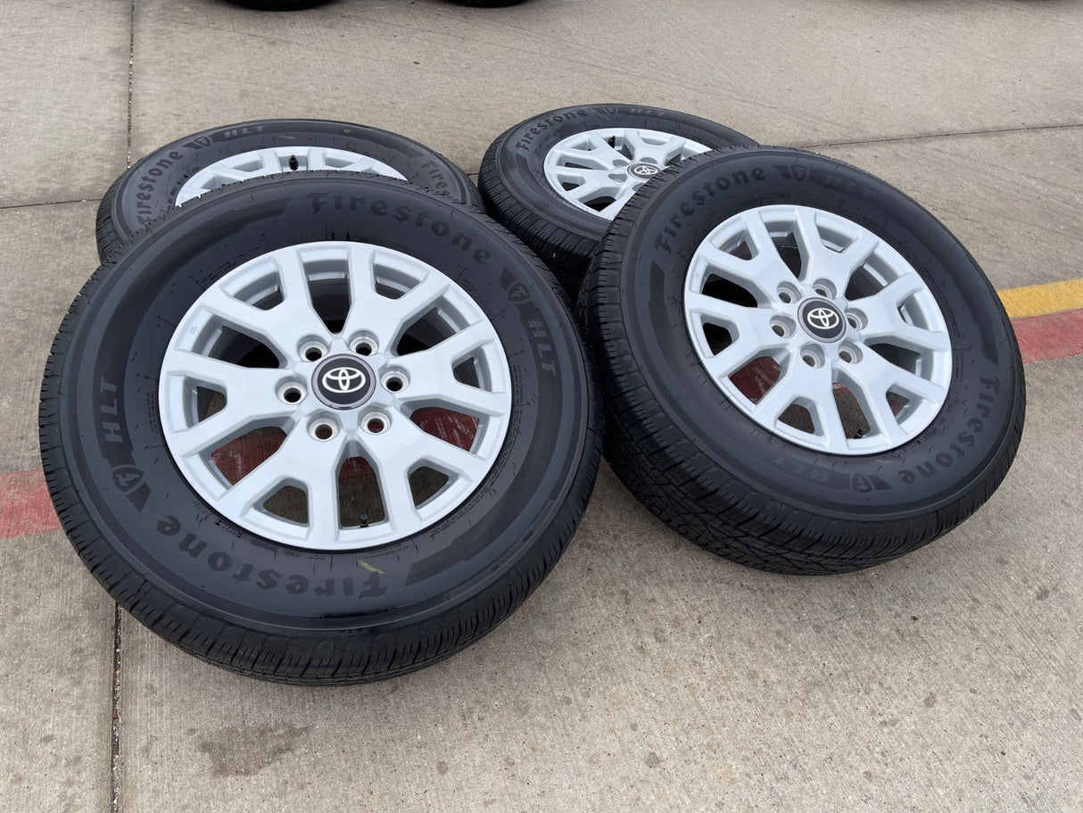 17" Toyota Tacoma 4Runner TRD OEM 94254 10637 wheels rims 2026 FIRESTONE NEW Texas Truck Tire