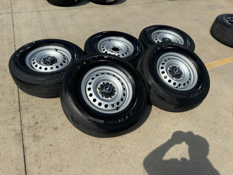 16" Ford Bronco steel wheels rims tires 10226 Ranger 2021 2022 2023 2024 2025 Texas Truck Tire