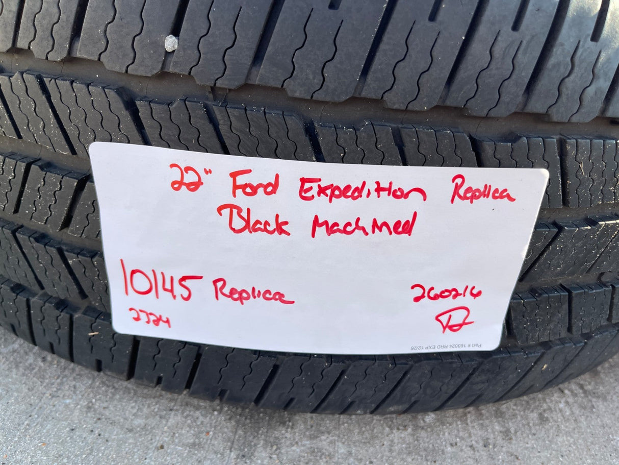 22" Ford F-150 LIMITED OEM replica rims wheels 10145 Expedition MICHELIN Texas Truck Tire