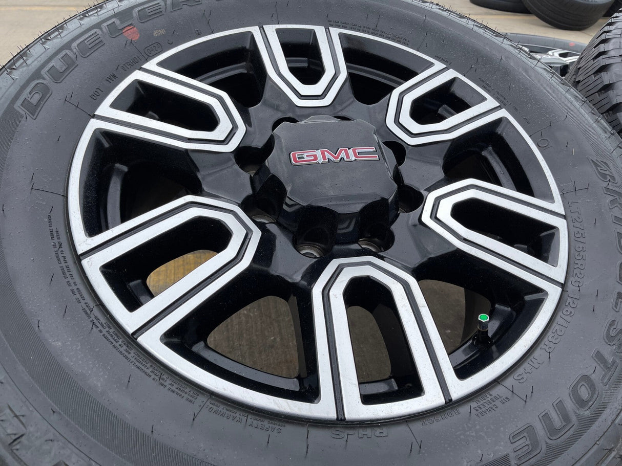 20" GMC Sierra AT4 2500 3500 OEM wheels rims 5950 Silverado 2023 2024 2025 2026 Texas Truck Tire