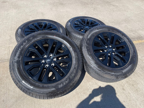 20" Ford F-150 LARIAT Limited OEM 10619 rims wheels Expedition 2025 2026 PIRELLI Texas Truck Tire
