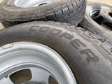 17" Dodge Ram 3500 Dually Laramie 8x200 wheels rims 2703 2704 OEM tires COOPER Texas Truck Tire
