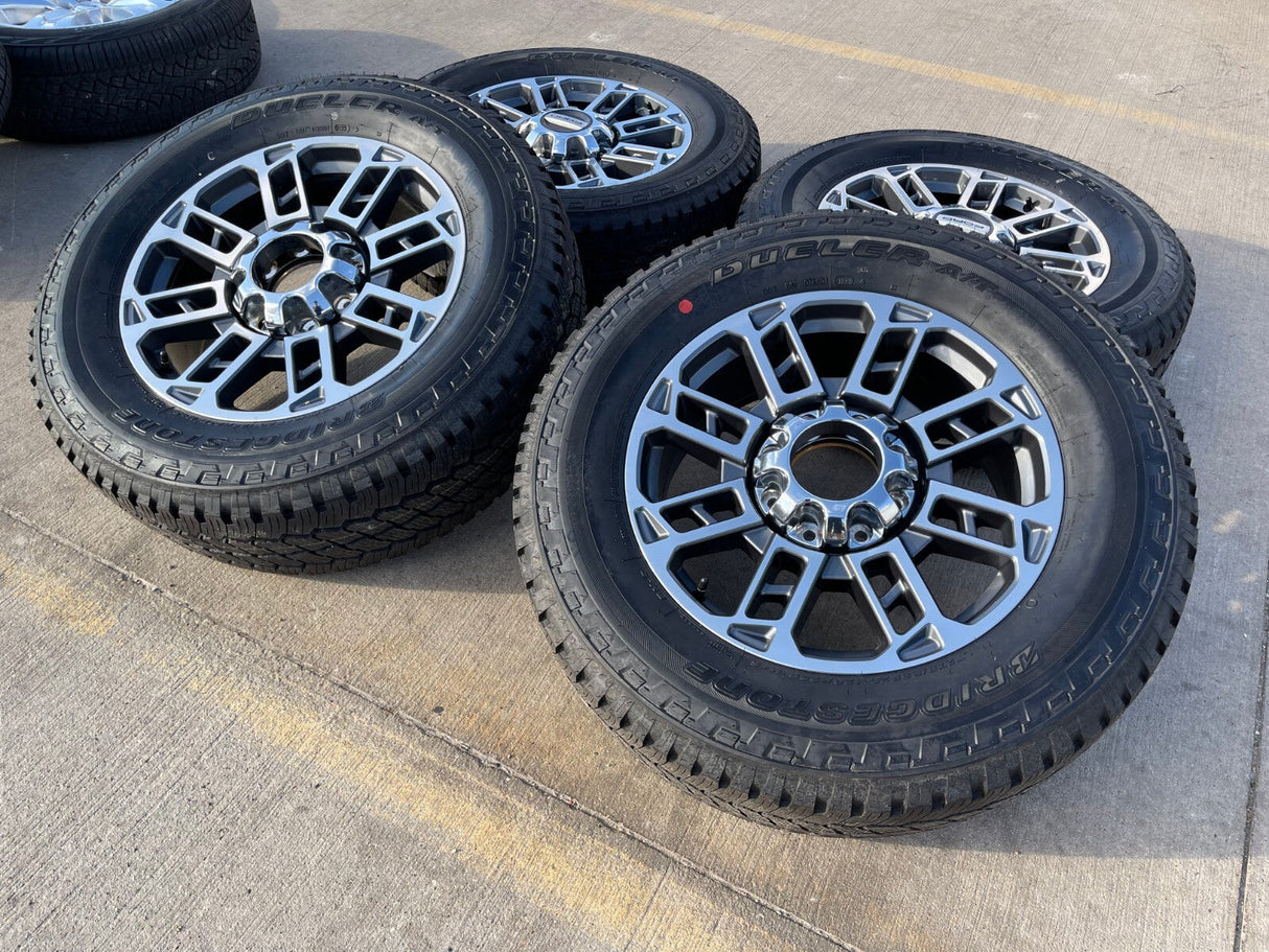 20" Ford F-250 F-350 OEM LIMITED Platinum 10302 10483 wheels rims 2025 2026 NEW Texas Truck Tire
