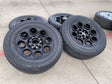 20" Ford F-250 F-350 OEM black Lariat 10299 10484 wheels rims 2024 2025 2026 Texas Truck Tire