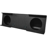 QPower QBGMC12 2007 4DR Dual 12" 07-13 Chevy/GMC Crew Cab Pro Subwoofer Box QPower