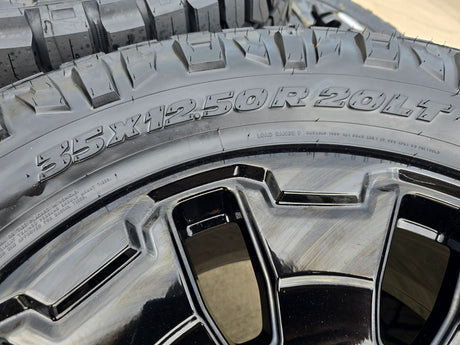 20" Ford F-250 F-350 OEM Limited Tremor 10487 wheels rims 2025 2026 NEW 35" Texas Truck Tire