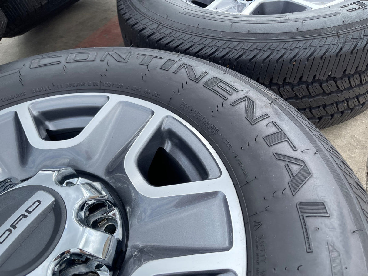 18" Ford F-250 F-350 Lariat FX-4 OEM wheels 10480 10298 tires NICE Texas Truck Tire