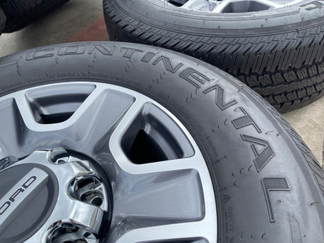 18" Ford F-250 F-350 Lariat FX-4 OEM wheels 10480 10298 tires NICE Texas Truck Tire