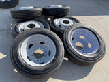 19.5" Ford F-450 Dually F-550 rims wheels RAM 4500 OEM 10x225 CONTINENTAL Texas Truck Tire