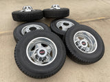 17" GMC Sierra Chevy Silverado 3500 Dually rims wheels OEM 5519 5520 DISCOUNTED Texas Truck Tire