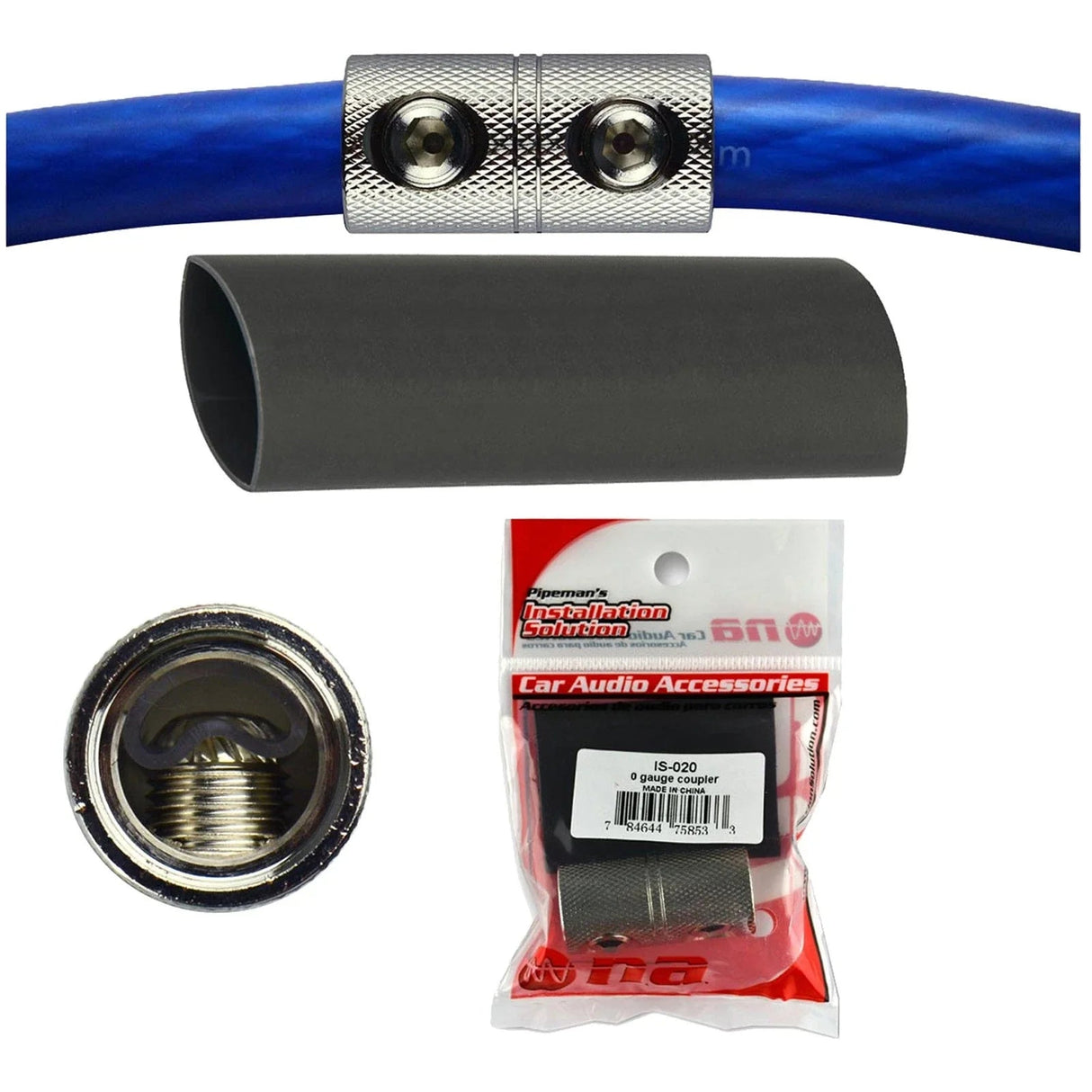 Audiopipe IS-020 | 0 Gauge Coupler