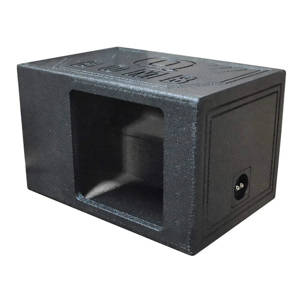 QBOMB12VL SING SQ Single 12" Subwoofer Box For Square Woofer QPower