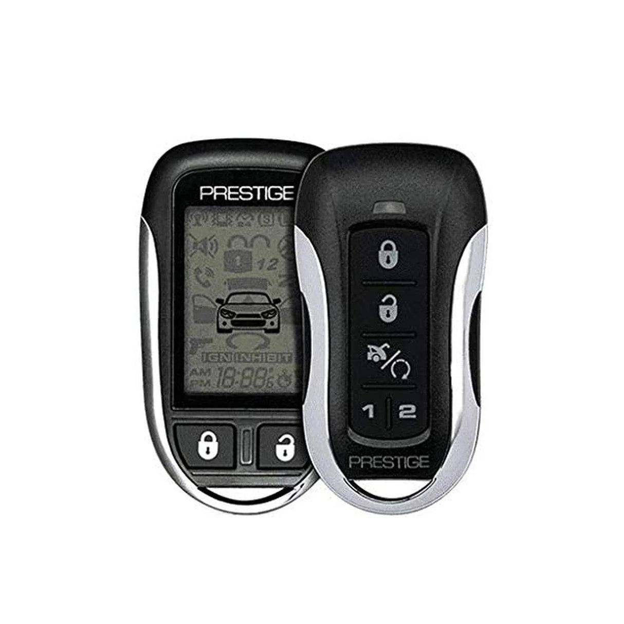 Prestige APS997Z 2-Way 5-Button LCD Remote Control w/ 1 Mile Operating Range Prestige