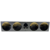 Jeep Gladiator 19-25 Subwoofer Box Quad 8 Front Fire Ported Under Rear Seat Moon Car Stereo