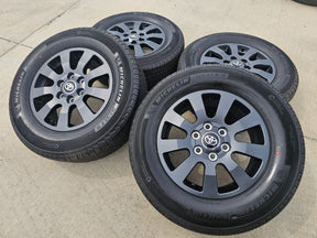 18" Toyota Land Cruiser OEM TRD wheels rims 95952 Tundra Sequoia MICHELIN NEW Texas Truck Tire