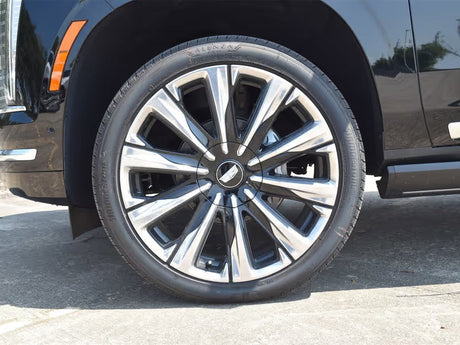 24" Cadillac Escalade PLATINUM OEM wheels rims V 2024 2025 2026 2027 NEW Texas Truck Tire