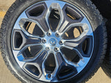 22" Dodge Ram 1500 OEM LIMITED Laramie wheels rims 2685 GRAY 2022 2023 2024 2025 Texas Truck Tire