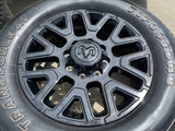 20" Dodge Ram 2500 3500 LARAMIE OEM 51649 wheels rims 2025 2026 Texas Truck Tire