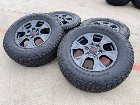 18" Toyota Tacoma Tundra Sequoia Land Cruiser TRD OEM 10544 wheels rims 2026 NEW Texas Truck Tire