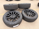 22" Dodge Ram 1500 OEM 95987 LIMITED Laramie wheels rims black 2025 2026 PIRELLI Texas Truck Tire
