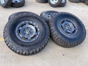 17" Ford Bronco HERITAGE SASQUATCH wheels rims 10464 NEW 37" BFG Texas Truck Tire