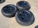 (1) 17" Jeep Gladiator OEM wheel rim 9220 9240 spare Wrangler 2024 2025 2026 NEW Texas Truck Tire
