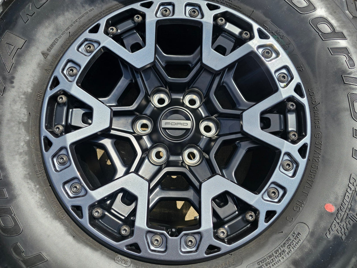 17" Ford F-150 Raptor R OEM BEADLOCK rims wheels 2025 2026 2027 BFG NEW Texas Truck Tire
