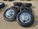 17" Dodge Ram 3500 Dually Laramie 8x200 wheels rims 2703 2704 OEM 2024 2025 NEW Texas Truck Tire