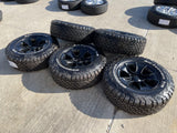 (5) 17" Jeep Wrangler Rubicon OEM 96226 wheels rims Gladiator BFG KO2 NEW 2026 Texas Truck Tire